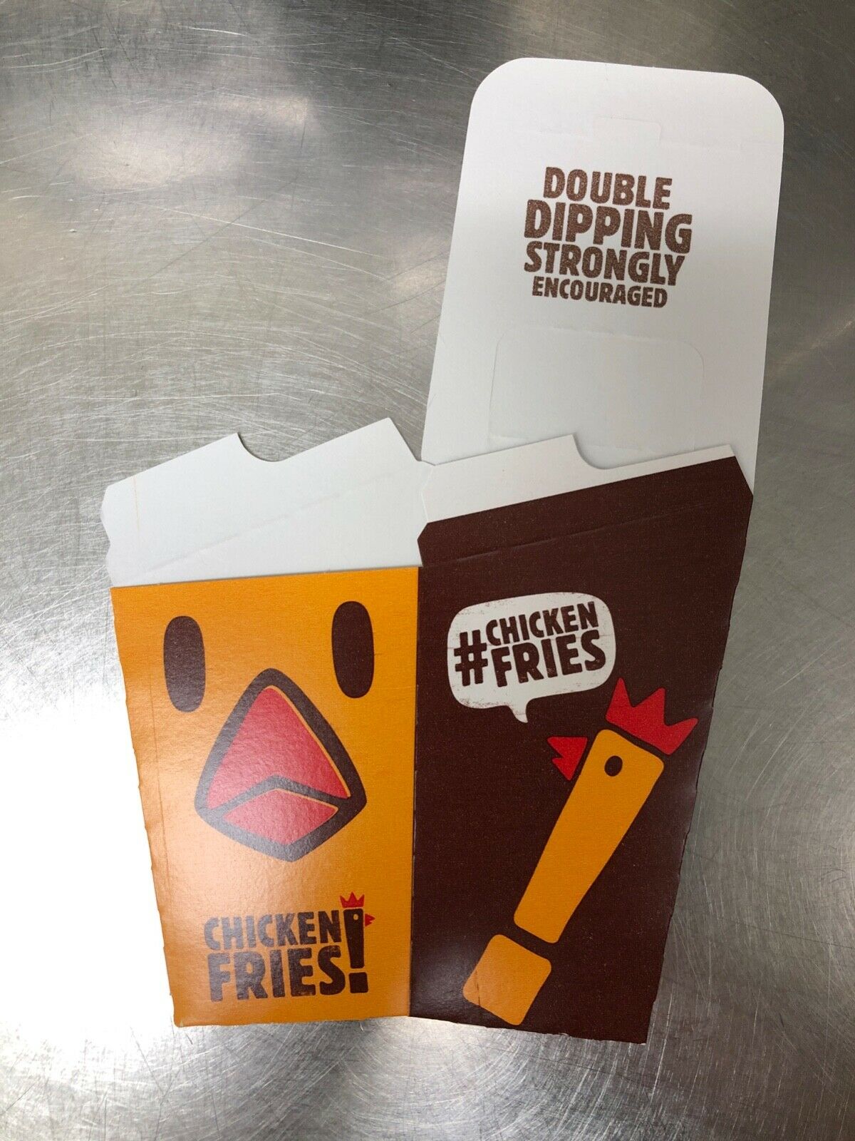Burger King 2015 Chicken Fries Box (new, Clean!)