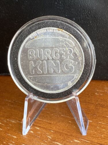 1983 Burger King, Redeem For 1 Free Breakfast Beverage Advertising Token