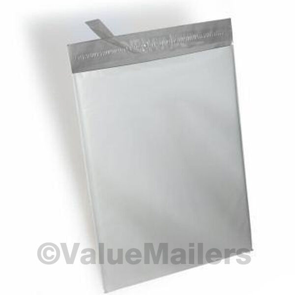 100 12x15.5 White Poly Mailer Envelope Bags 12 X 15.5